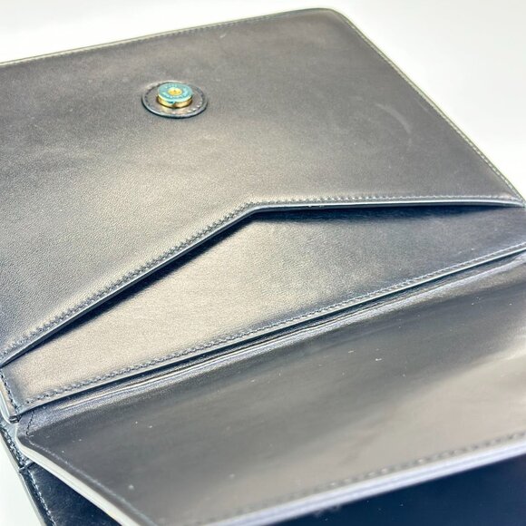 Saint Laurent Black Leather Sulpice Shoulder Bag Crossbody - Picture 7 of 8